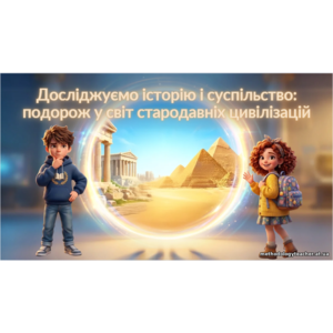 Презентація: «Досліджуємо історію і суспільство: подорож у світ стародавніх цивілізацій»