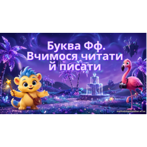 Презентація «Буква Ф. Вчимося читати й писати» (1 клас, навчання грамоти)
