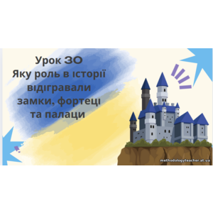 Презентація: Яку роль в історії відігравали замки, фортеці та палаци